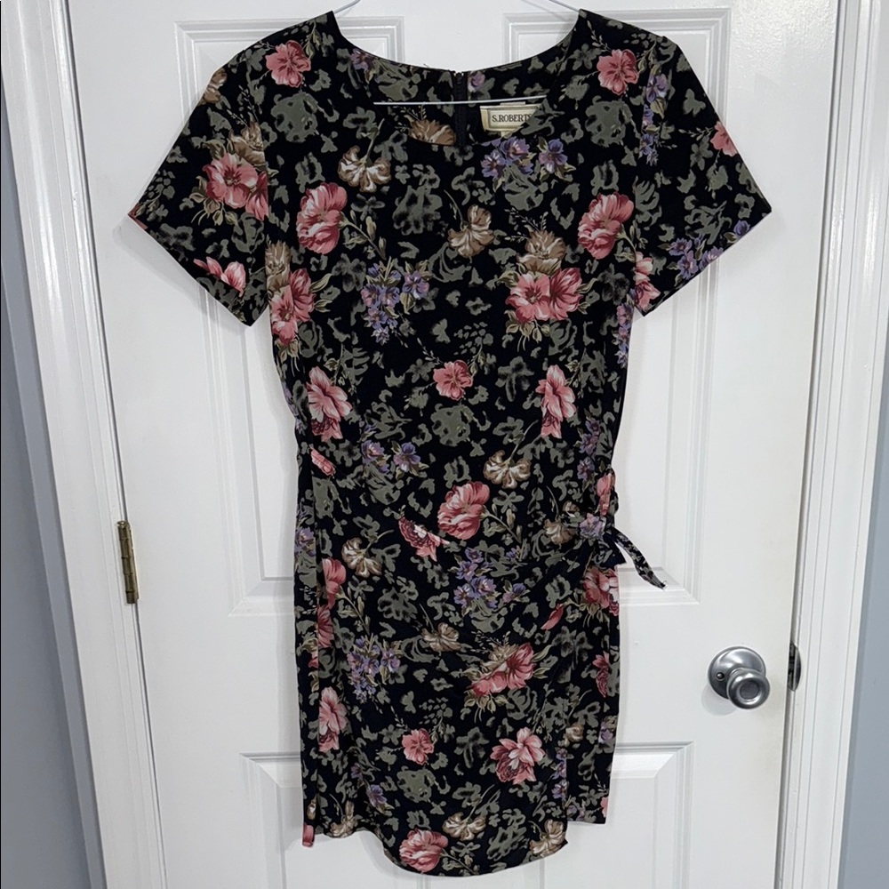 Black Floral Dress